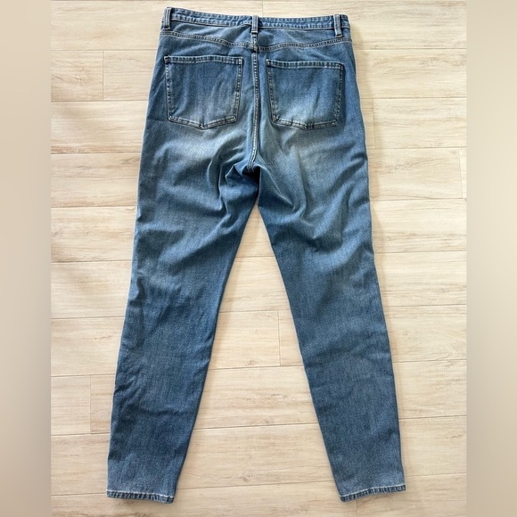 Soft  Surroundings Stretchy High Waisted Skinny Ankle Jeans Size 16T - Picture 5 of 7